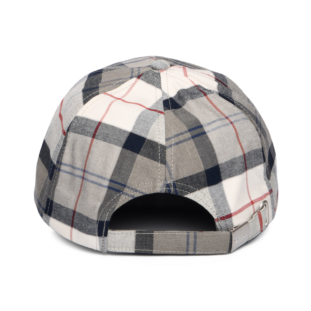 Barbour Hats Tartan Baseball Cap - Sage-Multi