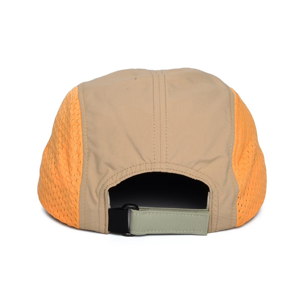 Columbia Hats Wingmark Lightweight 5 Panel Cap - Light Olive-Navy-Tan