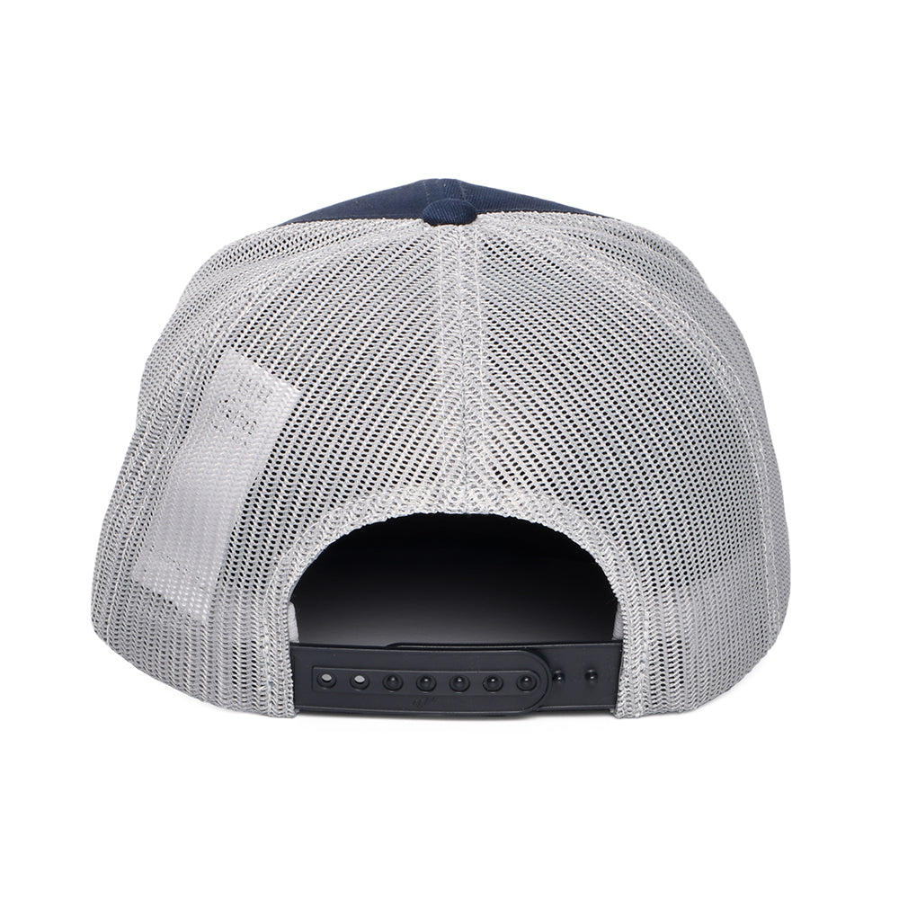 Columbia Hats Mount Hood Circle Mesh Trucker Cap - Navy-Grey
