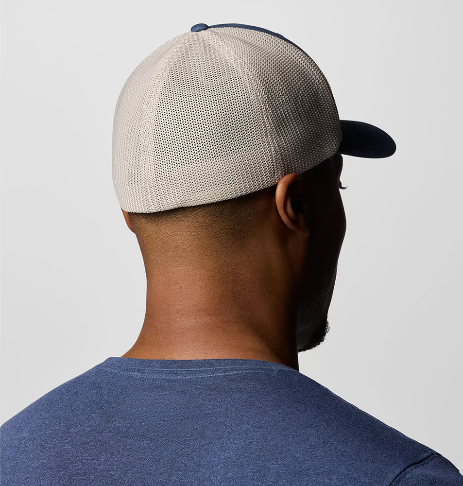 Columbia Hats Peaceful Perspective Flexfit Trucker Cap - Navy-Stone