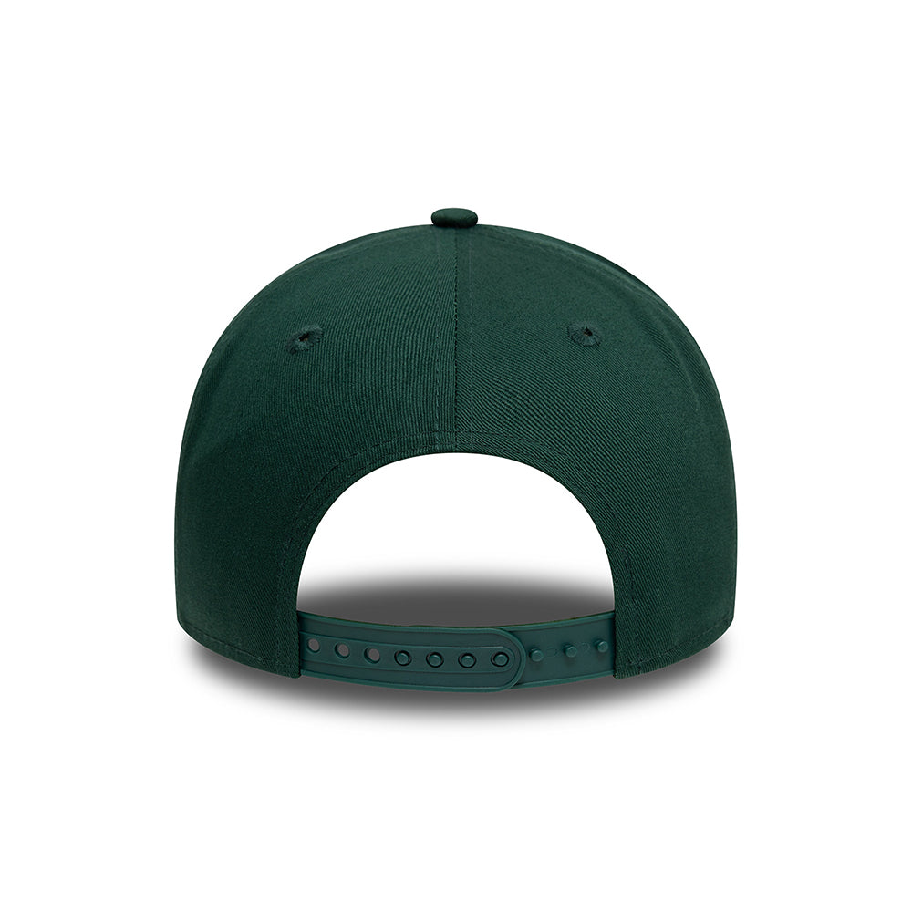 New Era Santa Monica A-Frame Snapback Cap - License Plate - Dark Green