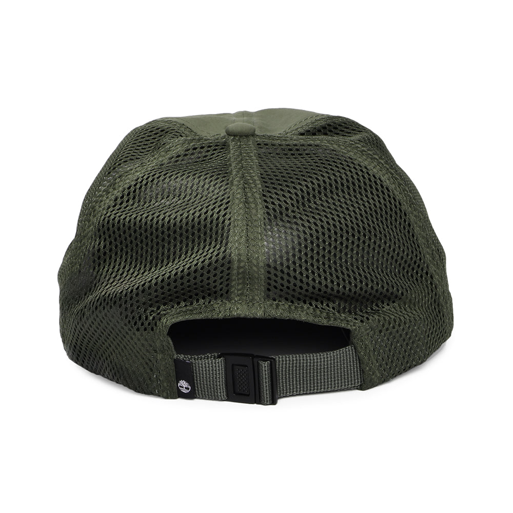 Timberland Hats Soft Structured Recycled Trucker Cap - Olive