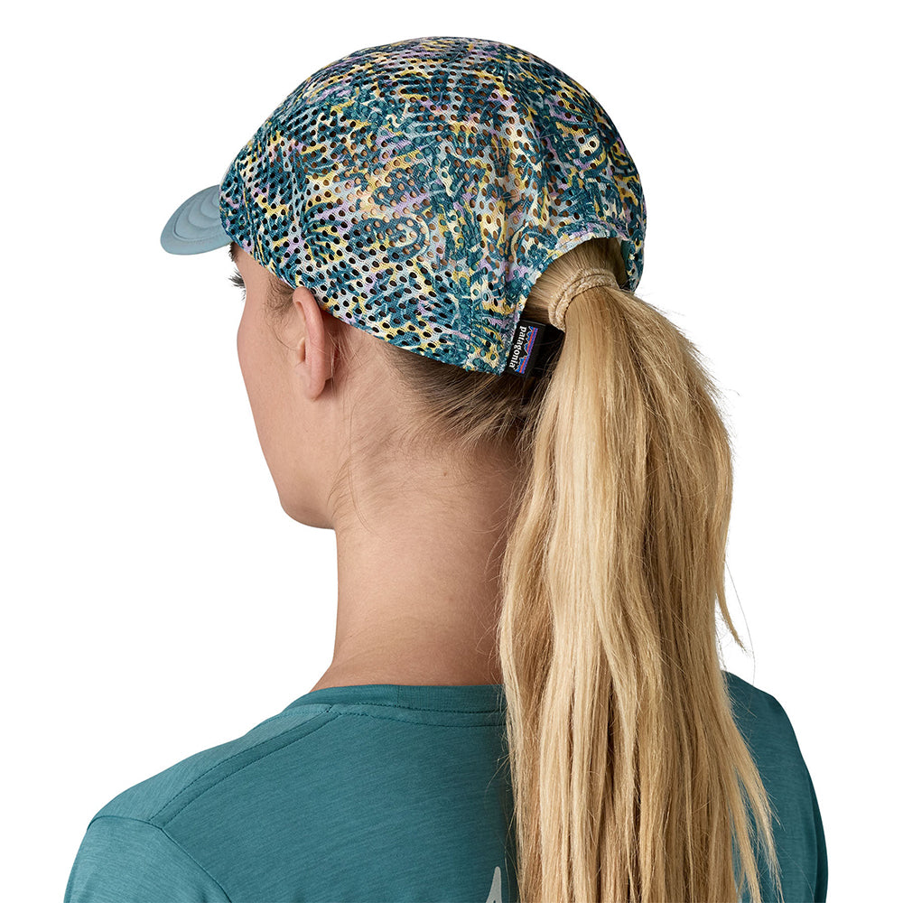 Patagonia Hats Wild Botanist Duckbill Recycled 5 Panel Cap - Smoke Blue-Multi