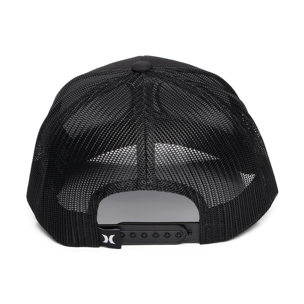 Hurley Hats Del Mar Trucker Cap - Black On Black