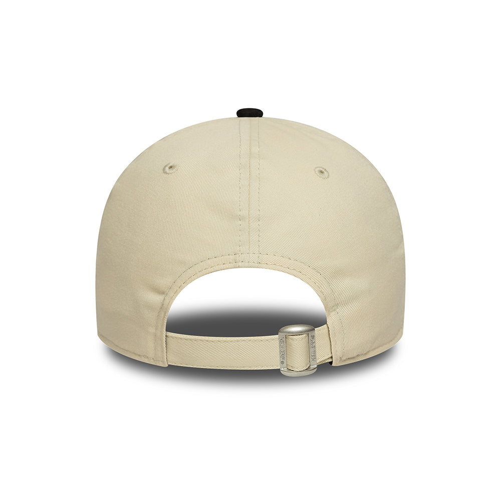 New Era 9FORTY Las Vegas Raiders Baseball Cap - NFL Wordmark - Cream-Black