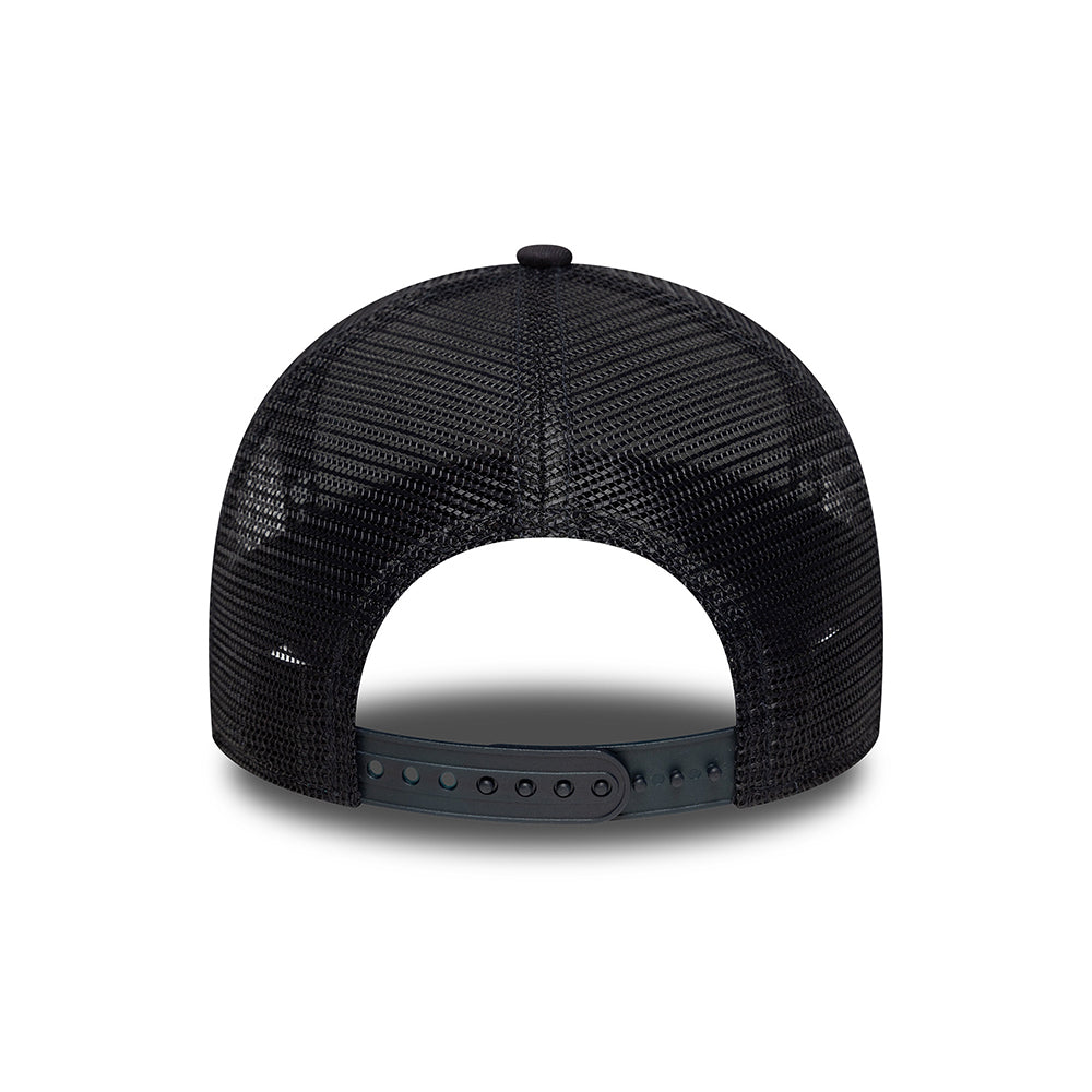 New Era New York Yankees A-Frame Trucker Cap - MLB Outline - Navy Blue