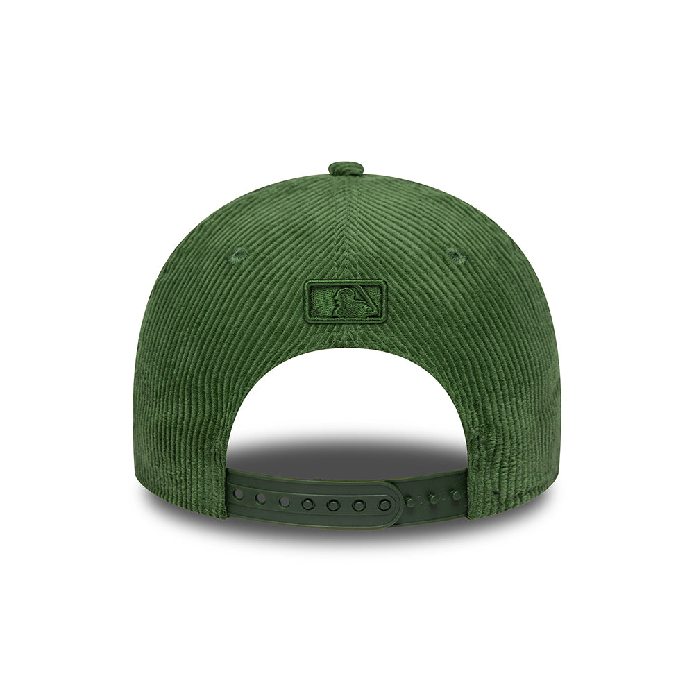 New Era 9FORTY M-Crown L.A. Dodgers Baseball Cap - MLB Cord - Moss