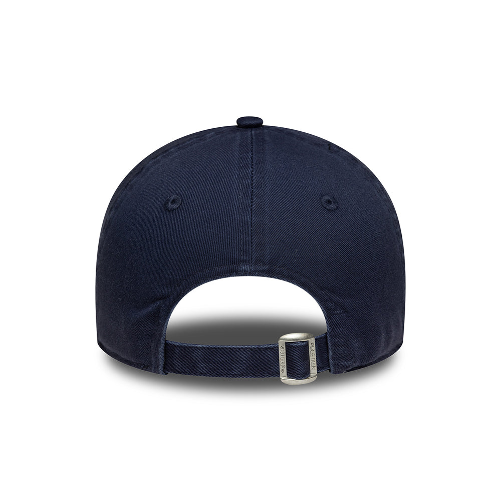 New Era Womens 9TWENTY New York Yankees Baseball Cap - MLB Boucle - Navy-Orange