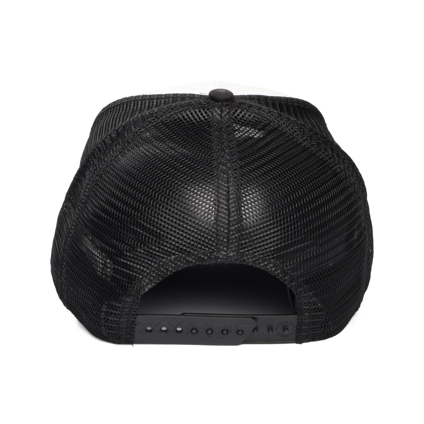 Goorin Beware Trucker Cap - White-Black