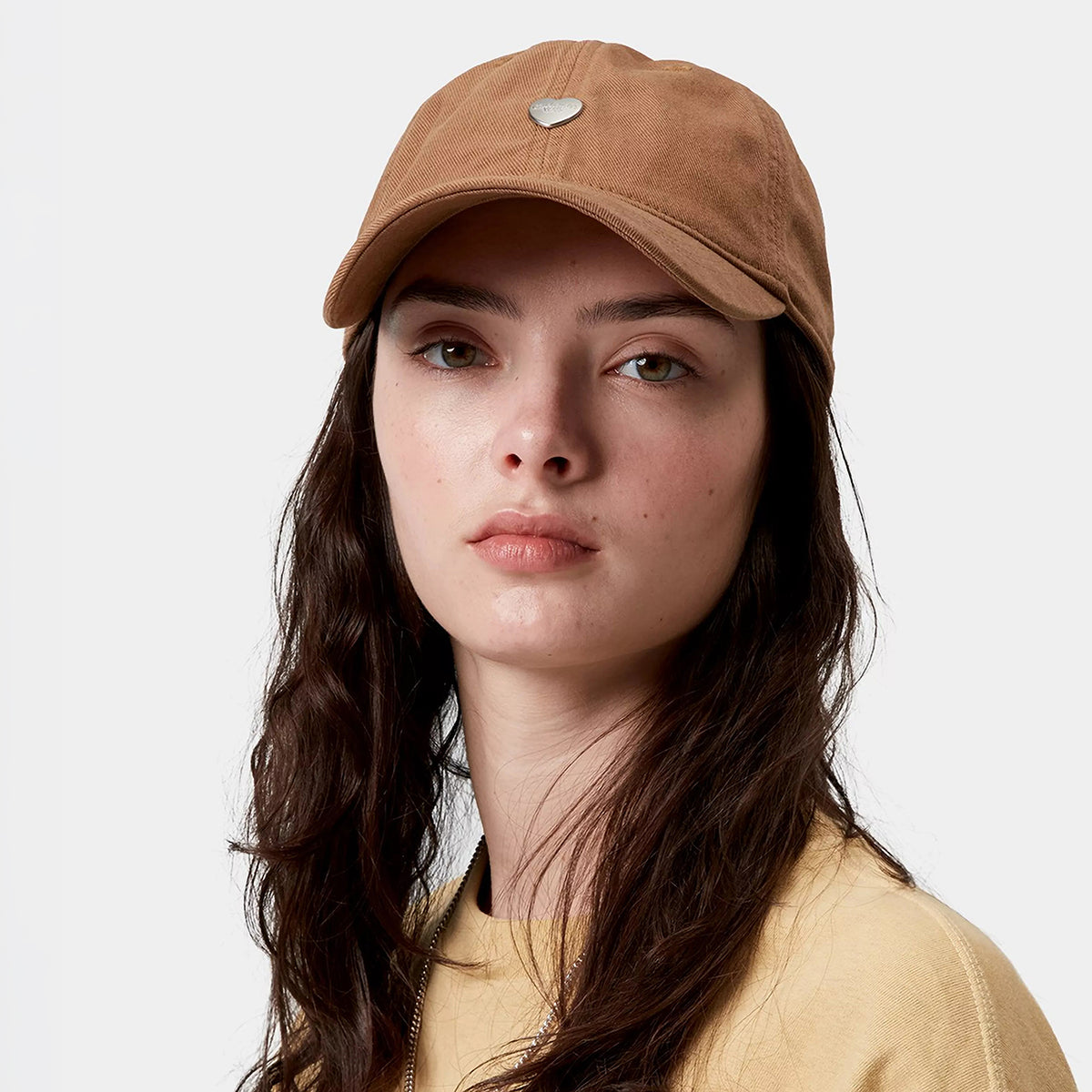 Carhartt WIP Hats Heart Metal Baseball Cap - Brown
