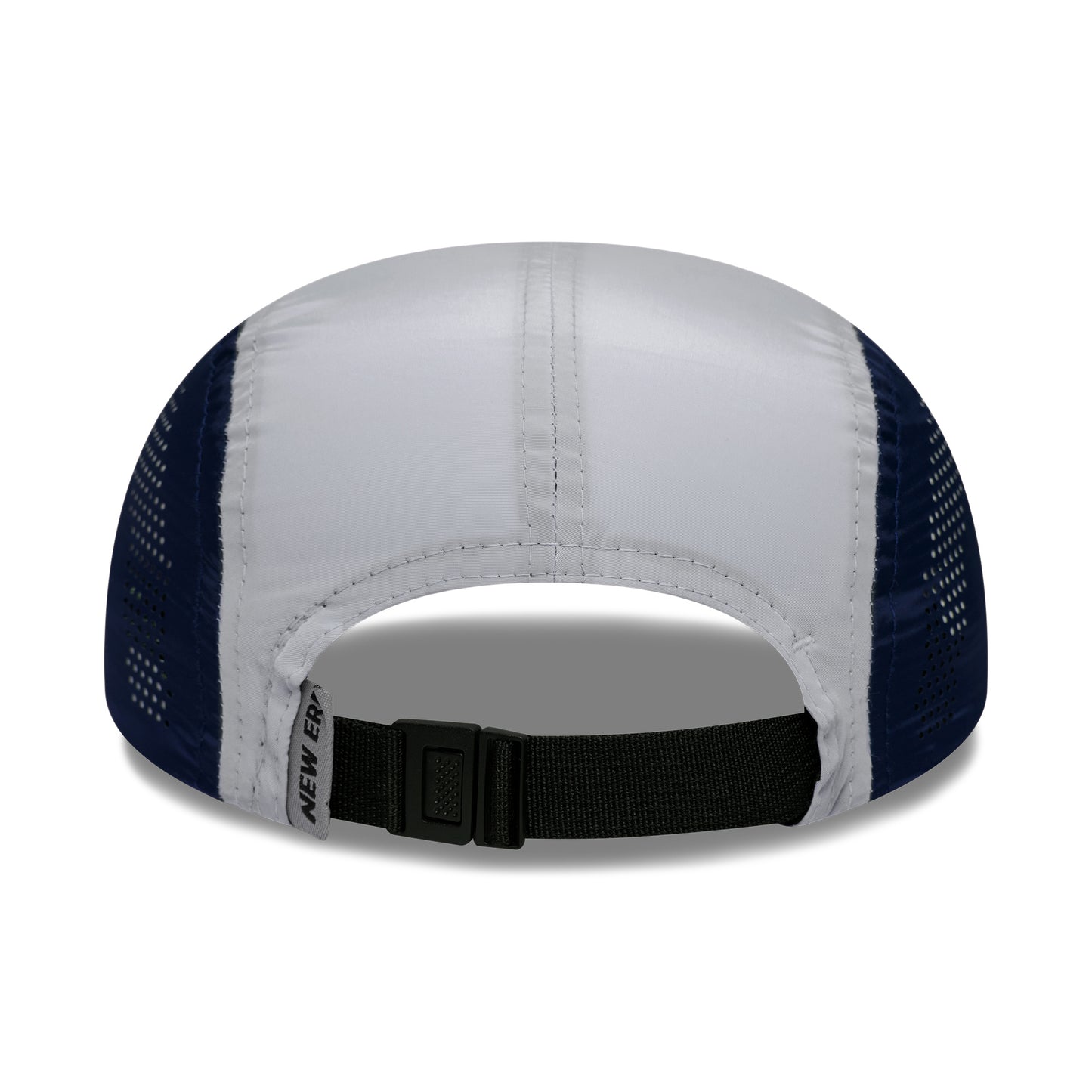 New Era Colourblock Runner 5 Panel Cap - Navy-Grey