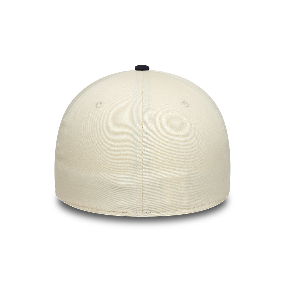 New Era 39THIRTY AS Roma Baseball Cap - Seasonal - Cream-Navy