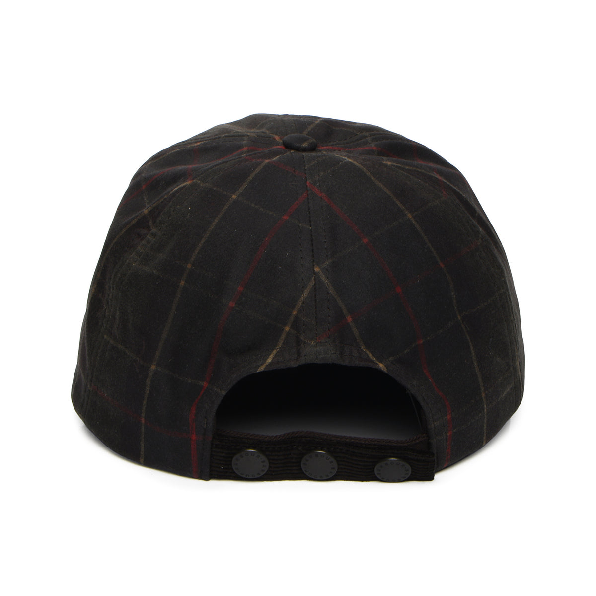 Barbour Hats Arlene Waxed Cotton Baseball Cap - Tartan