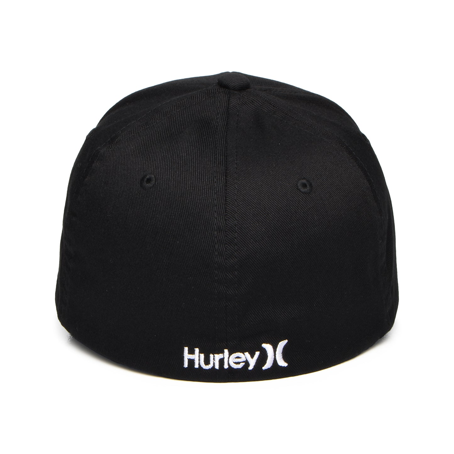 Hurley Hats One & Only Flexfit Baseball Cap - Black-White