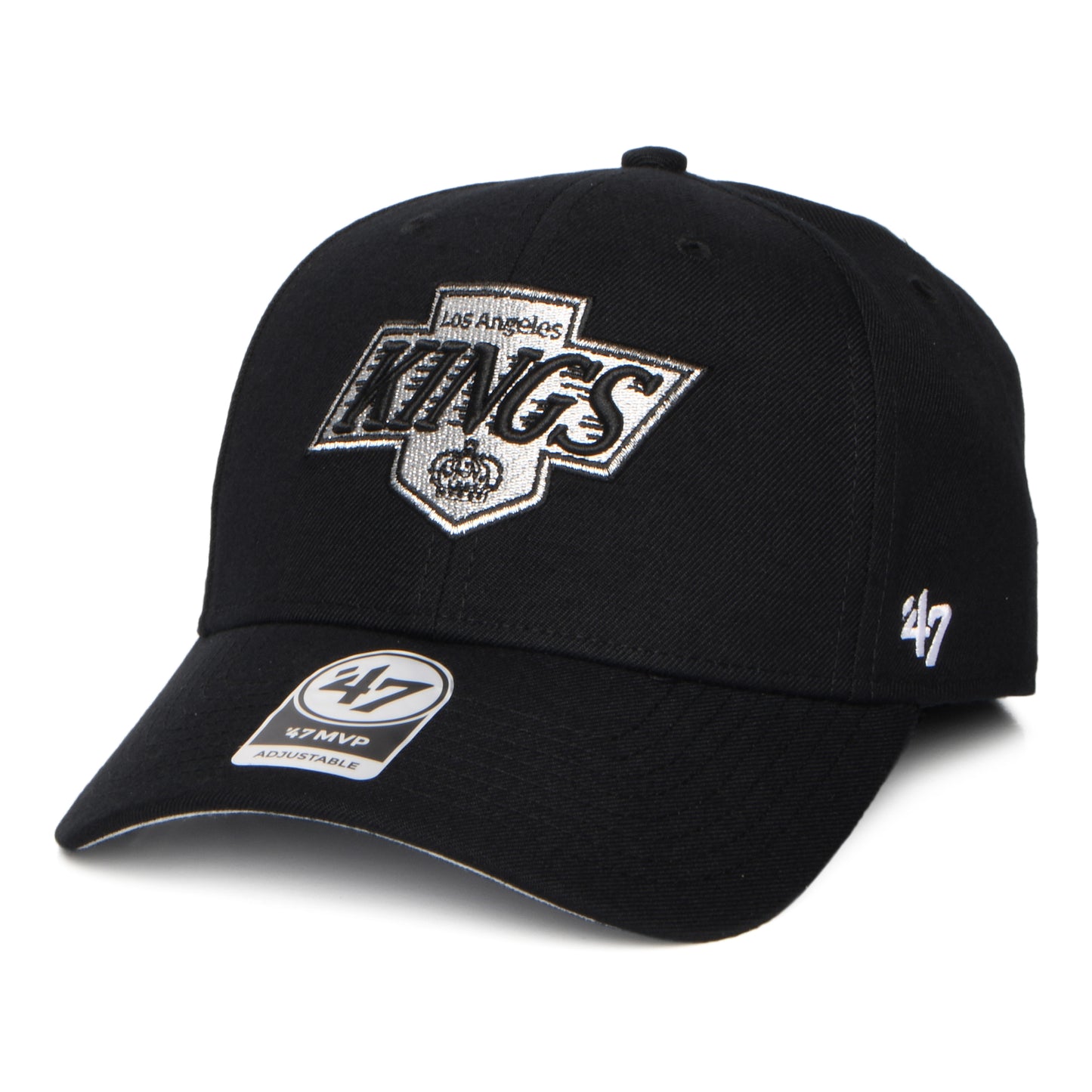 47 Brand L.A. Kings Baseball Cap - NHL Vintage MVP - Black
