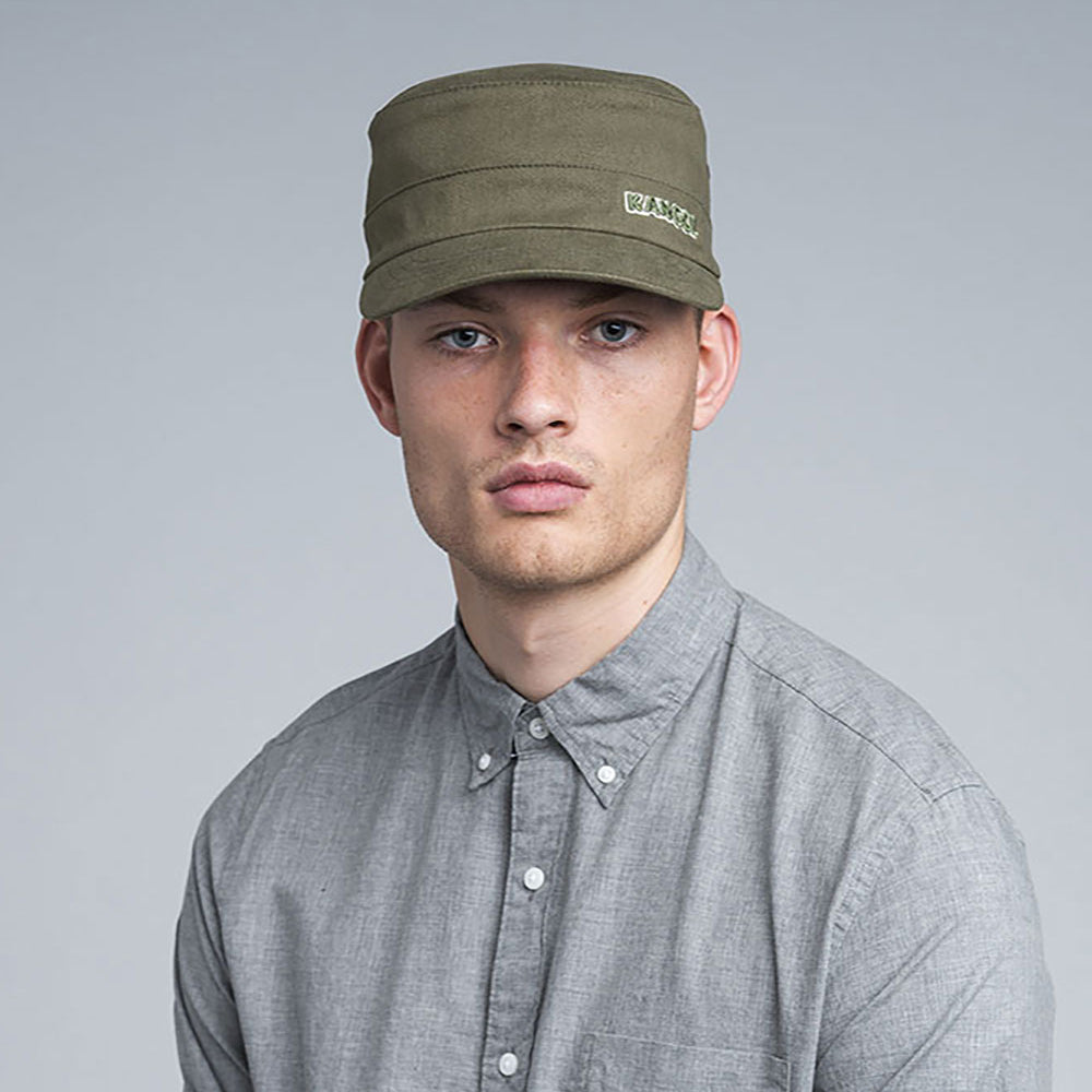 Kangol Cotton Twill Army Cap - Green