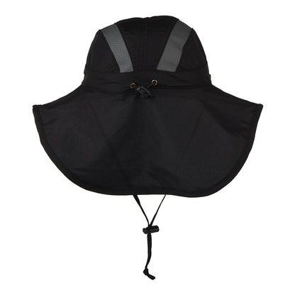Scala Hats Natalie Foldable Sun Hat - Black