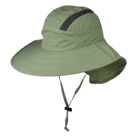 Scala Hats Natalie Foldable Sun Hat - Olive
