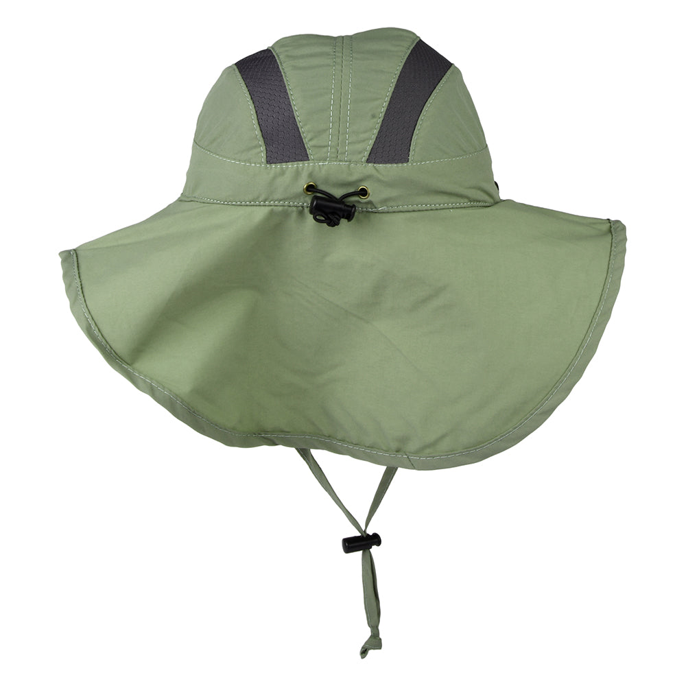 Scala Hats Natalie Foldable Sun Hat - Olive