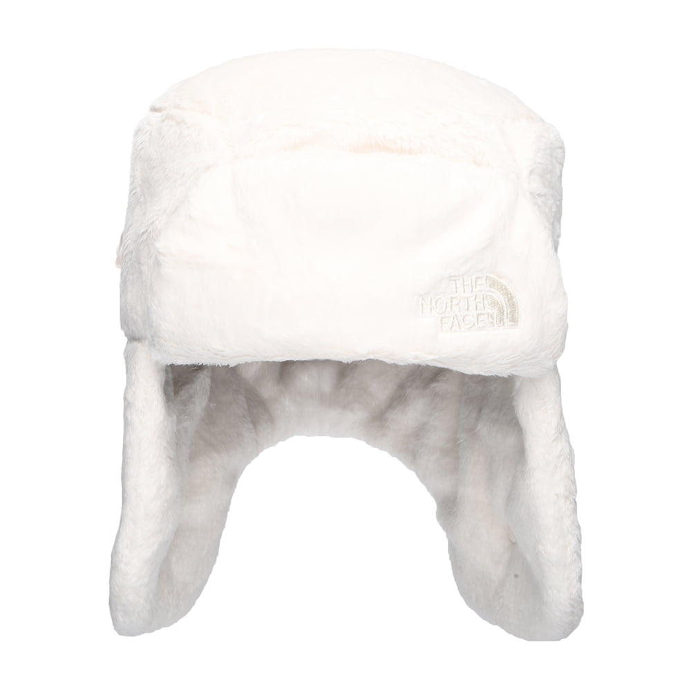The North Face Hats Womens Osito Super Soft Recycled Trapper Hat - Winter White