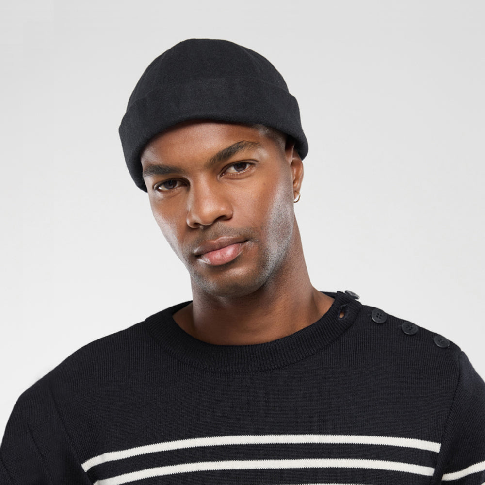 Armor Lux Salomon Miki Beanie Hat - Black