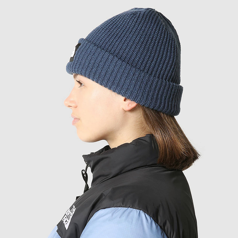 The North Face Hats Salty Lined Recycled Beanie Hat - Mid Blue