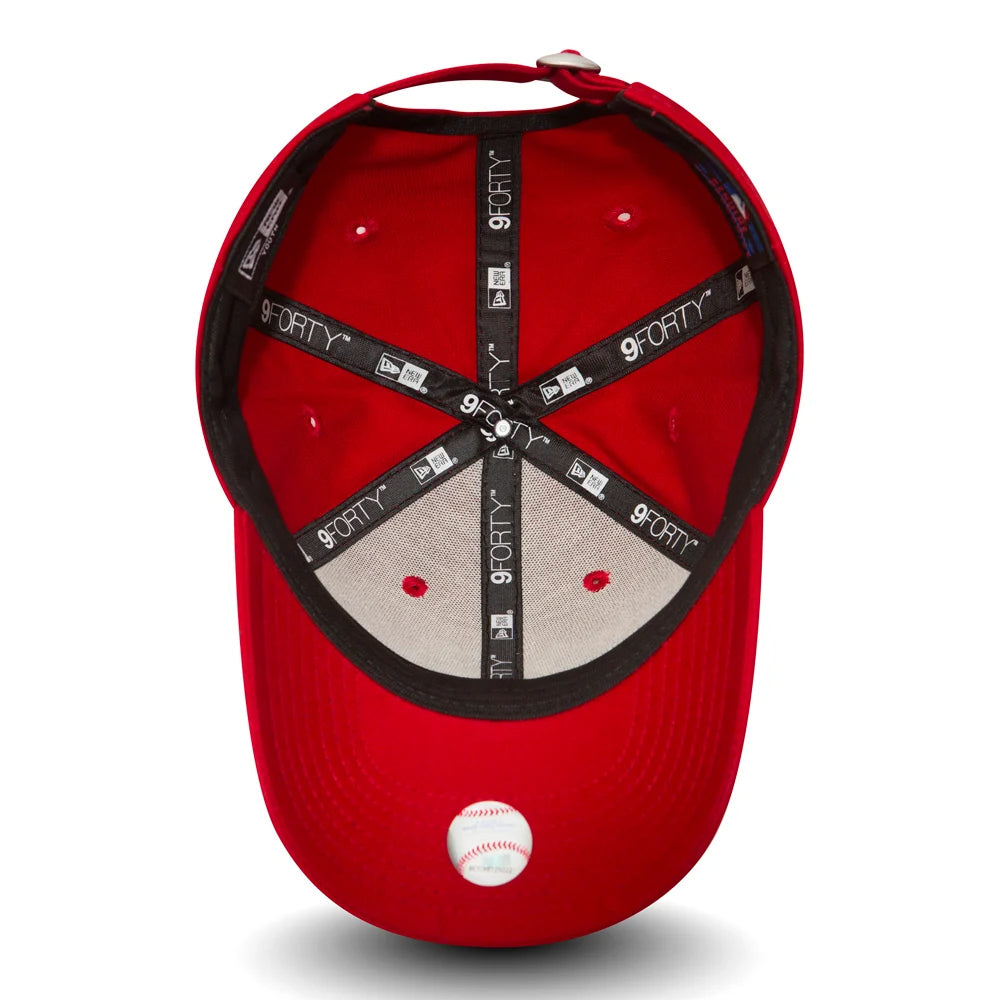 New Era Kids 9FORTY New York Yankees Baseball Cap - MLB League Essential - Red