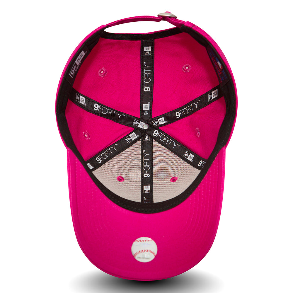 New Era Kids 9FORTY New York Yankees Baseball Cap - MLB League Essential - Pink