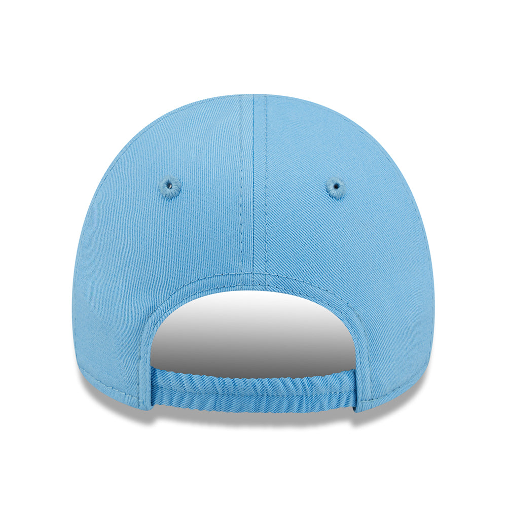 New Era Baby 9FORTY L.A. Dodgers Baseball Cap - MLB League Essential - Sky Blue-White