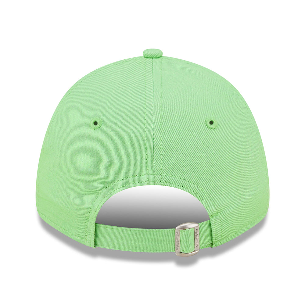 New Era Kids 9FORTY L.A. Dodgers Baseball Cap - MLB League Essential - Light Green-White