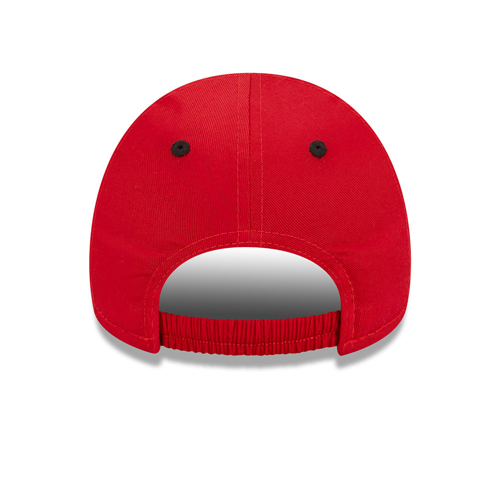 New Era Baby 9FORTY Sylvester Baseball Cap - Chibi Looney Tunes - Scarlet