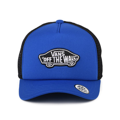 Vans Hats Kids Classic Patch Curved Brim Trucker Cap - Royal Blue