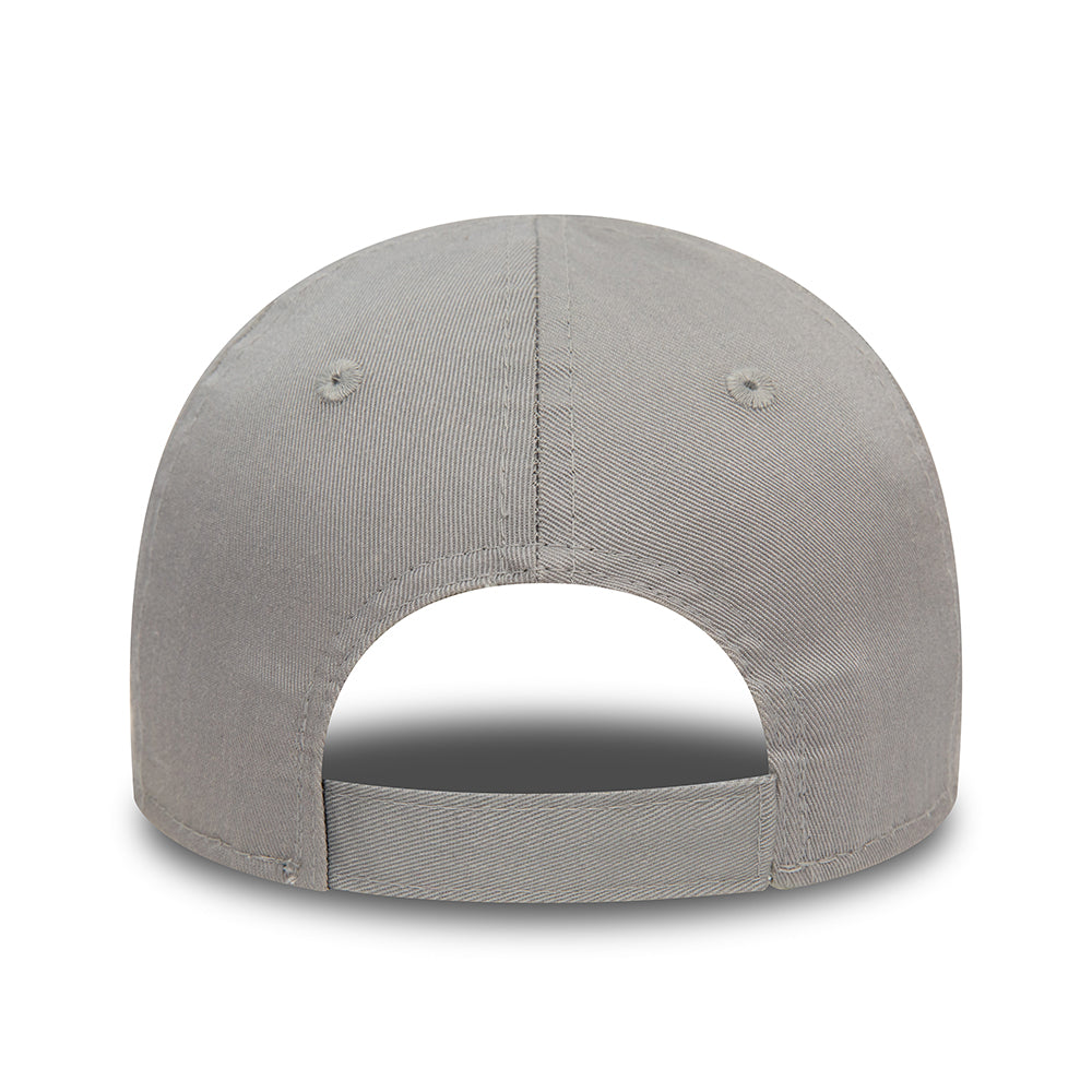 New Era Kids 9FORTY Superman Baseball Cap - DC Comics Hero - Grey-Blue