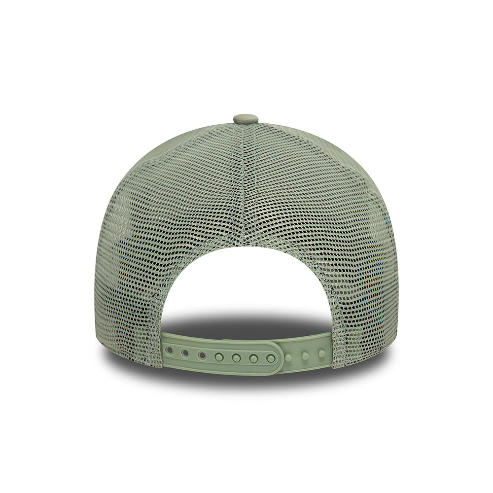 New Era Kids L.A. Dodgers A-Frame Trucker Cap - MLB League Essential - Sage-White