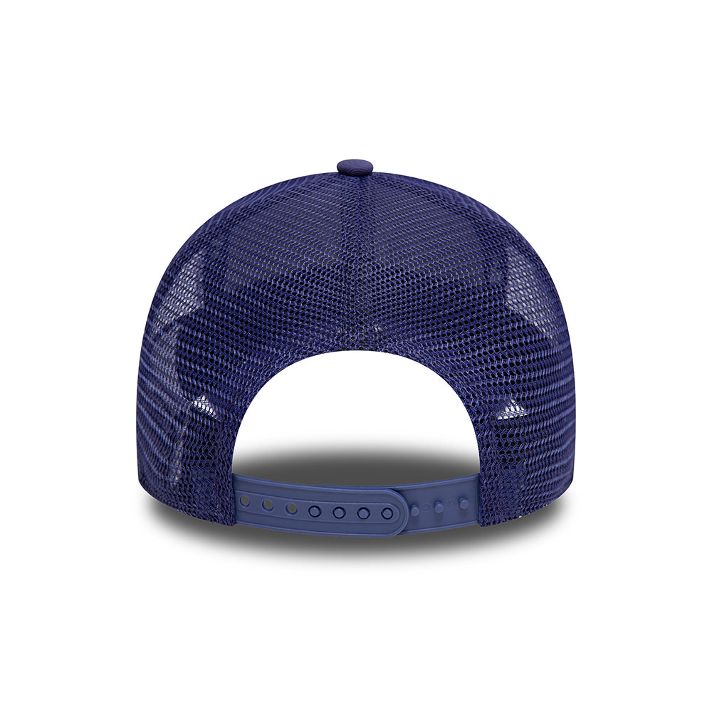 New Era Kids New York Yankees A-Frame Trucker Cap - MLB League Essential - Ink-White