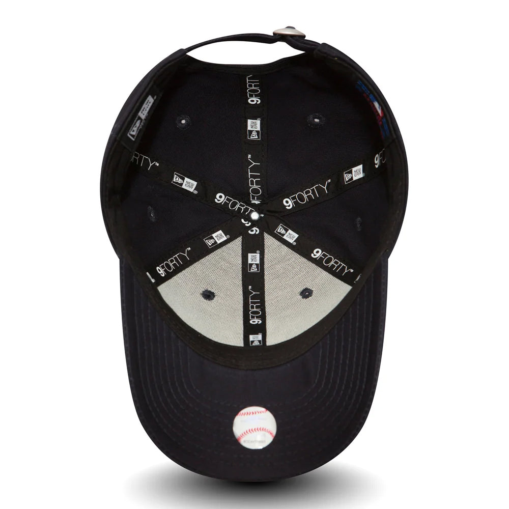 New Era Kids 9FORTY New York Yankees Baseball Cap - MLB League Essential - Navy Blue