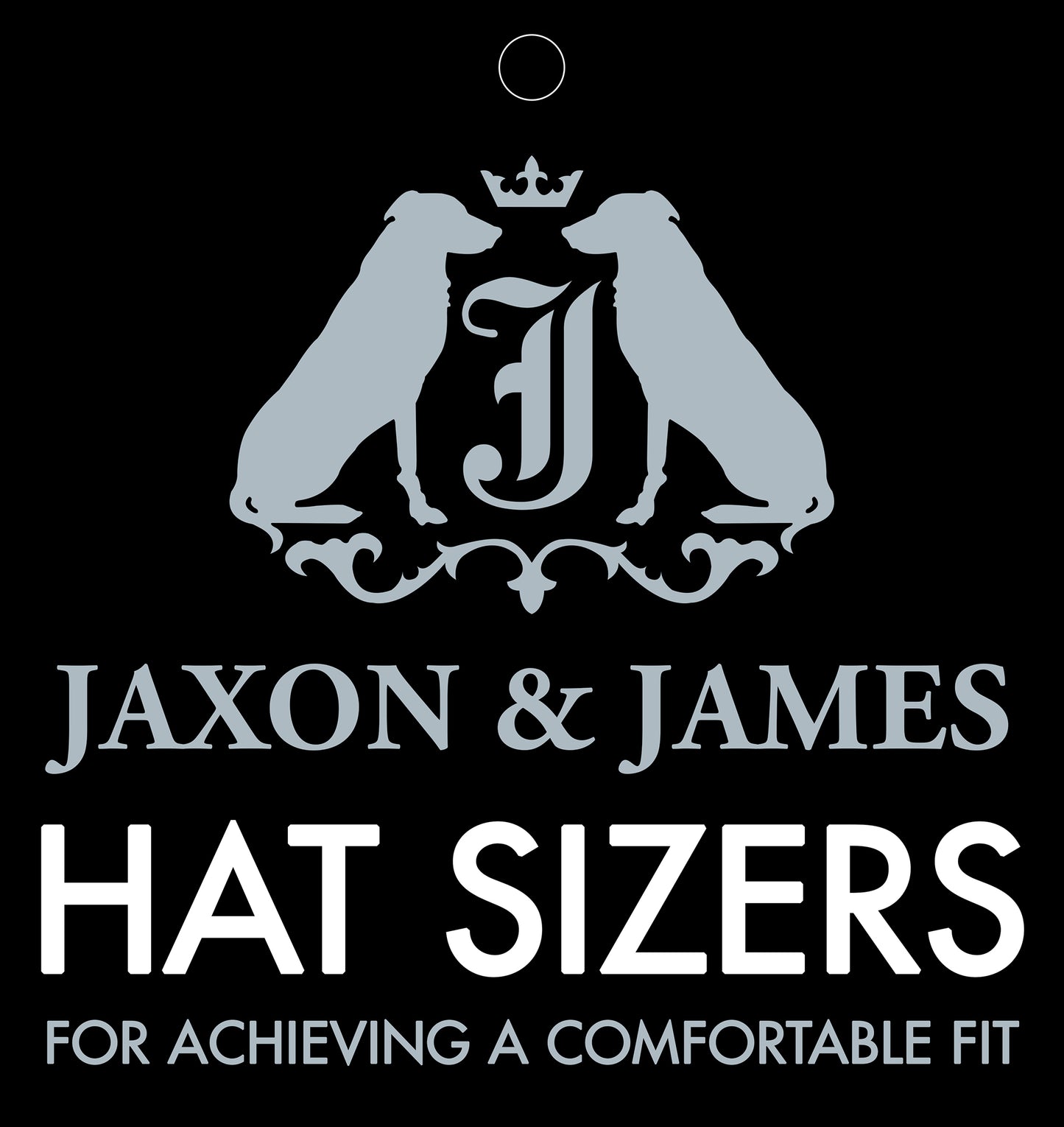 Jaxon & James Cotton Sweat Band - Hat Sizer - Black