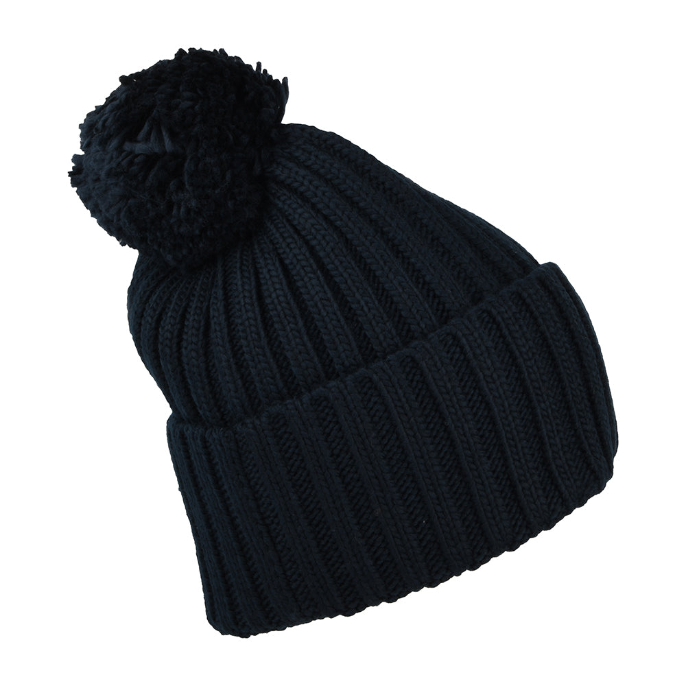The North Face Hats Heritage Ski Tuke Recycled Bobble Hat - Navy-Yellow
