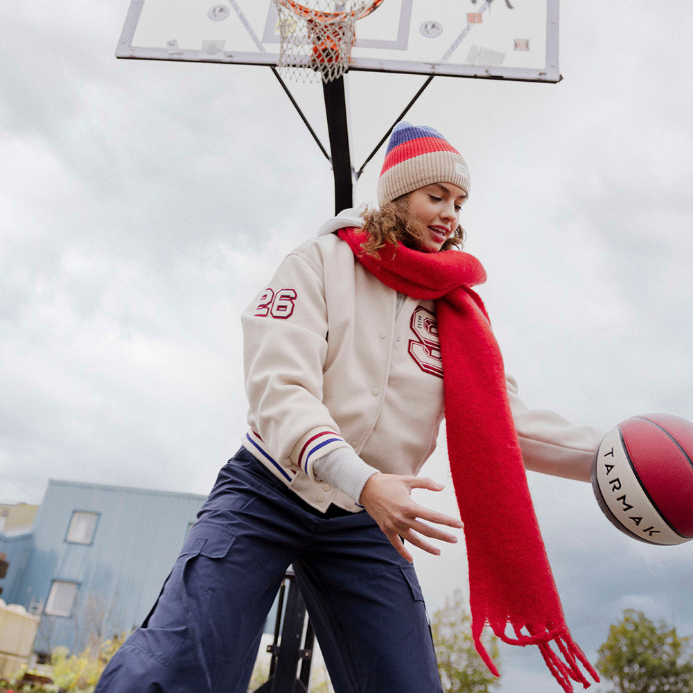 Barts Hats Dova Beanie Hat - Blue-Red-Cream
