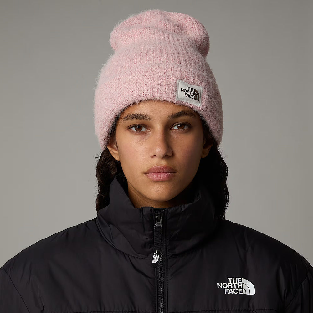 The North Face Hats Salty Bae Recycled Beanie Hat - Dusky Pink