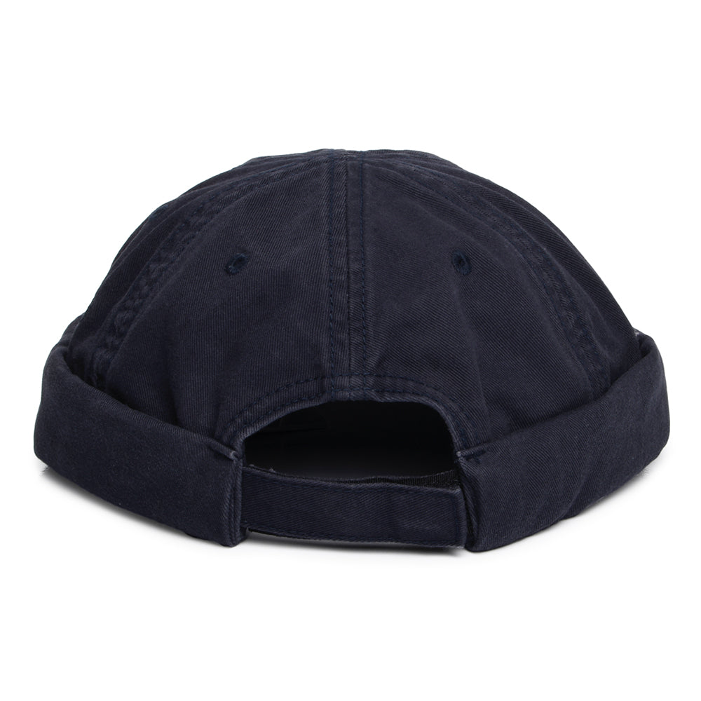 Stetson Hats Cotton Docker Beanie Hat - Navy Blue