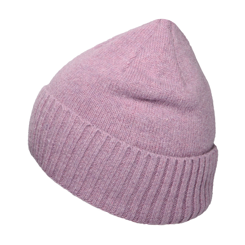 Patagonia Hats Brodeo Recycled Wool Beanie Hat - Mauve