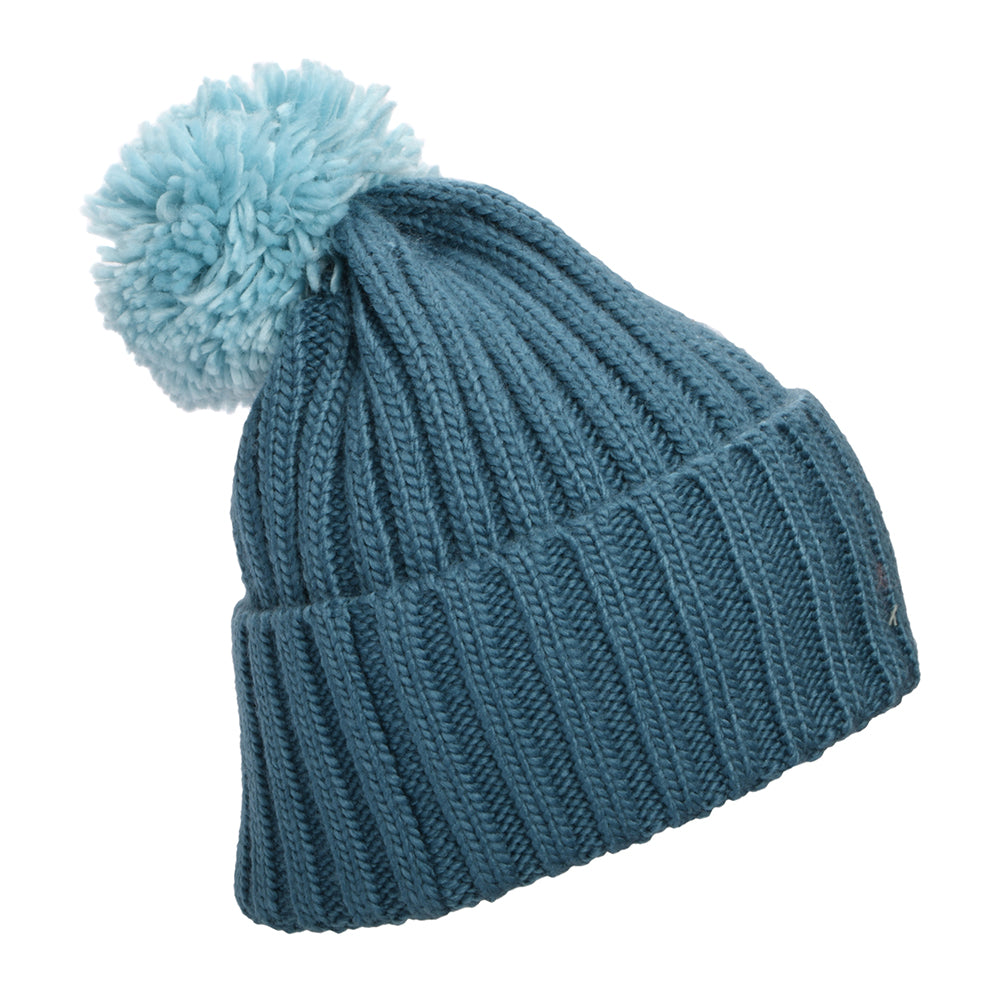 The North Face Hats Heritage Ski Tuke Recycled Bobble Hat - Teal-Aqua