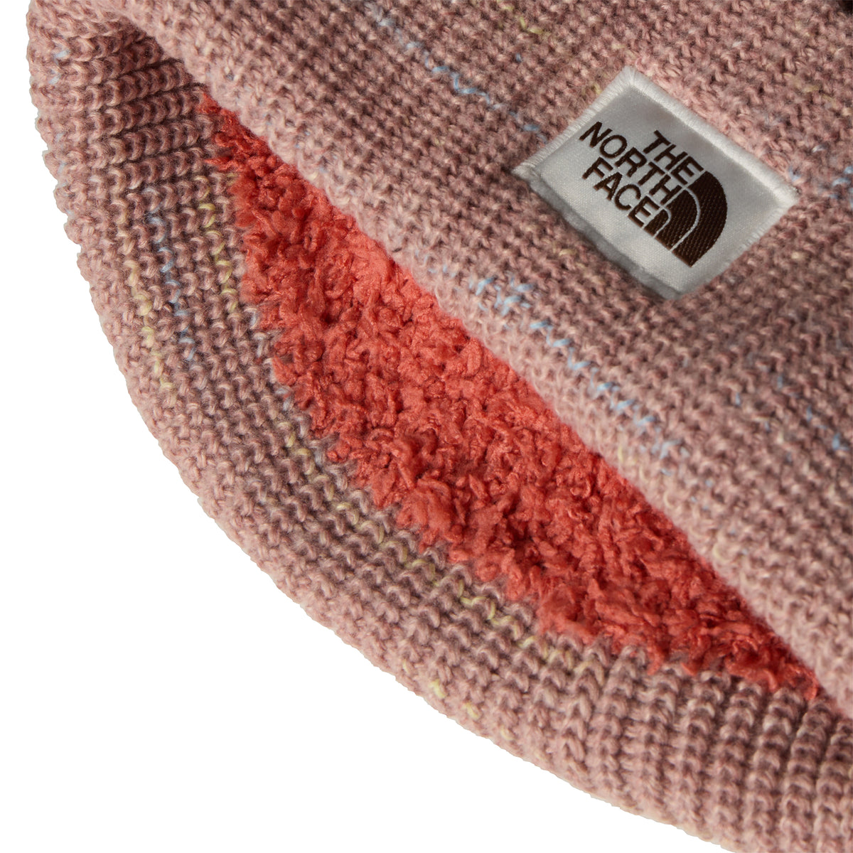The North Face Hats Salty Bae Space-Dyed Recycled Beanie Hat - Dark Rose