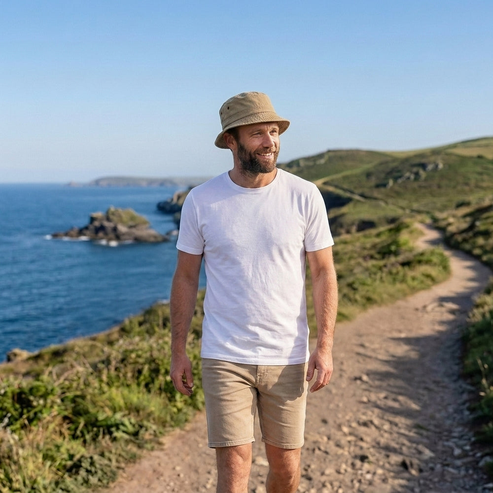 Packable Cotton Bucket Hat - Khaki - Wholesale Pack