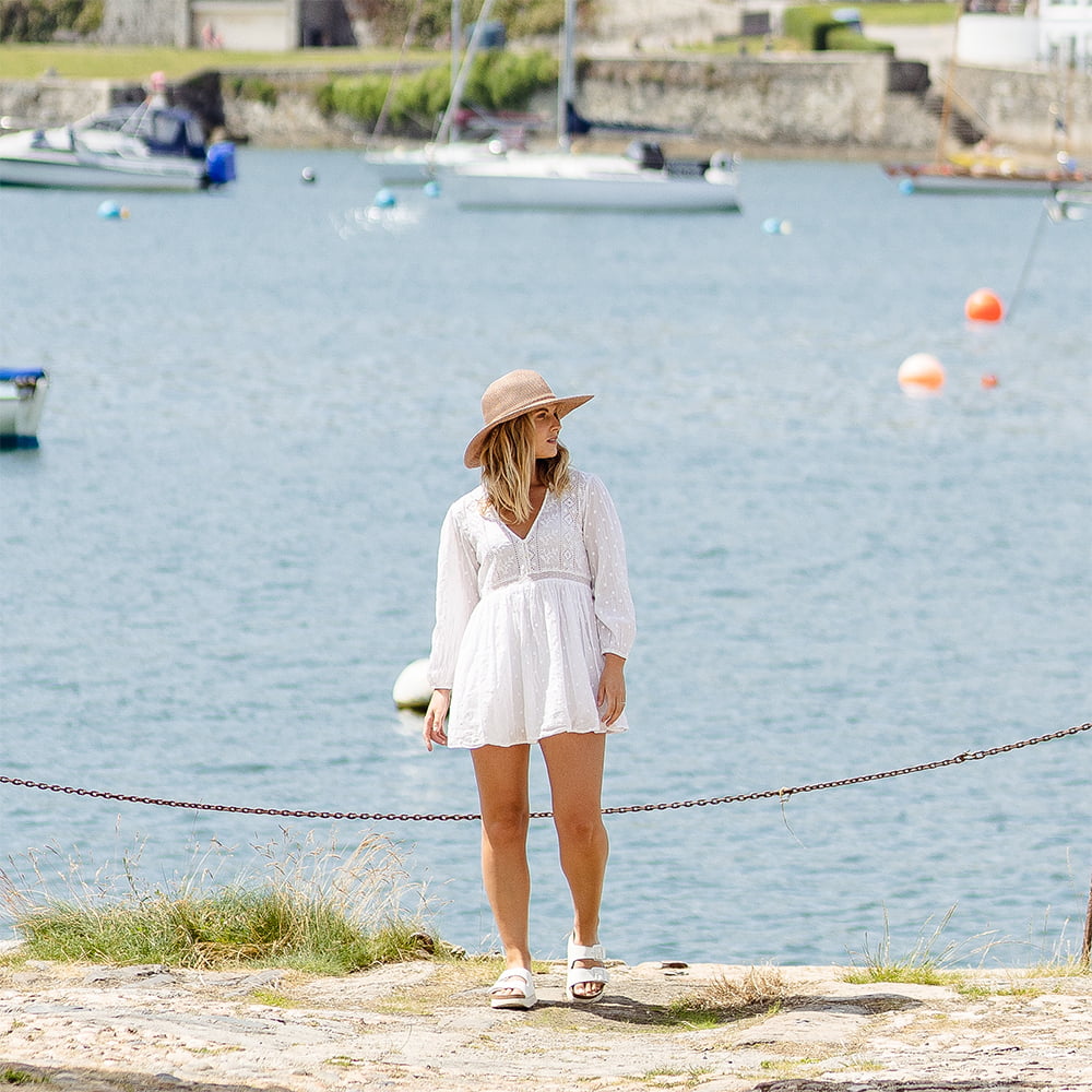 sur la tête Womens Sorbet Sun Hat - Multi-Coloured