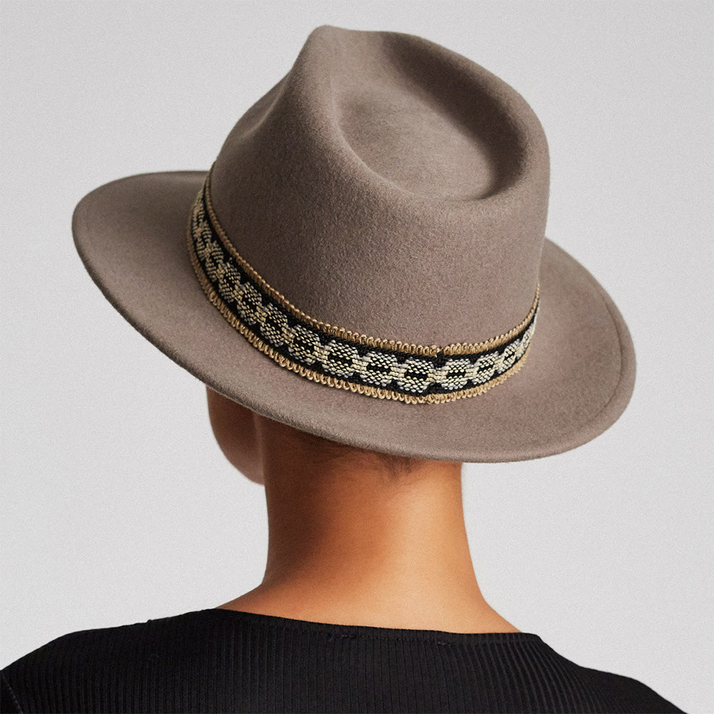 Brixton Hats Fiona II Fedora Hat - Natural