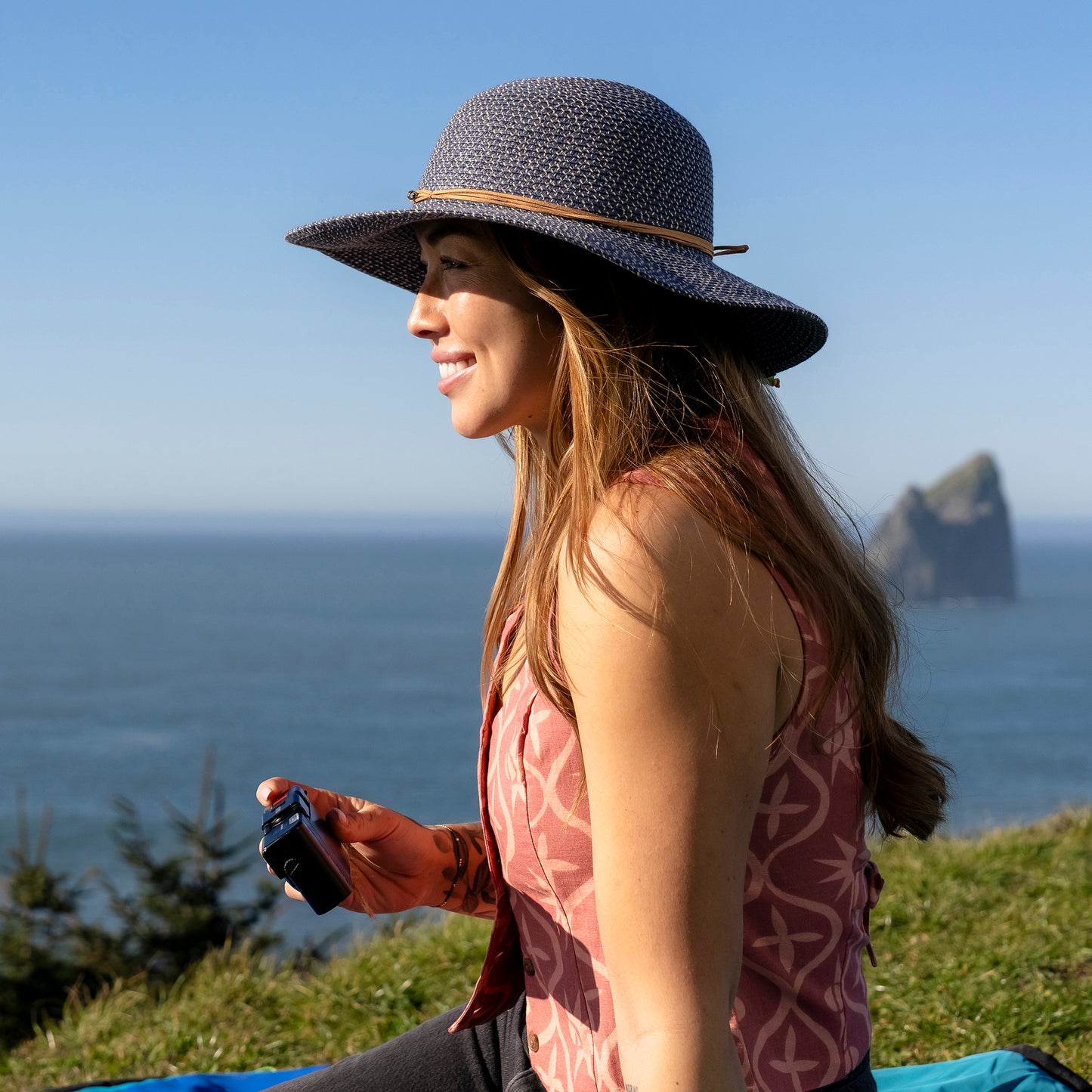 Sunday Afternoons Hats Sol Seeker Sun Hat - Blue