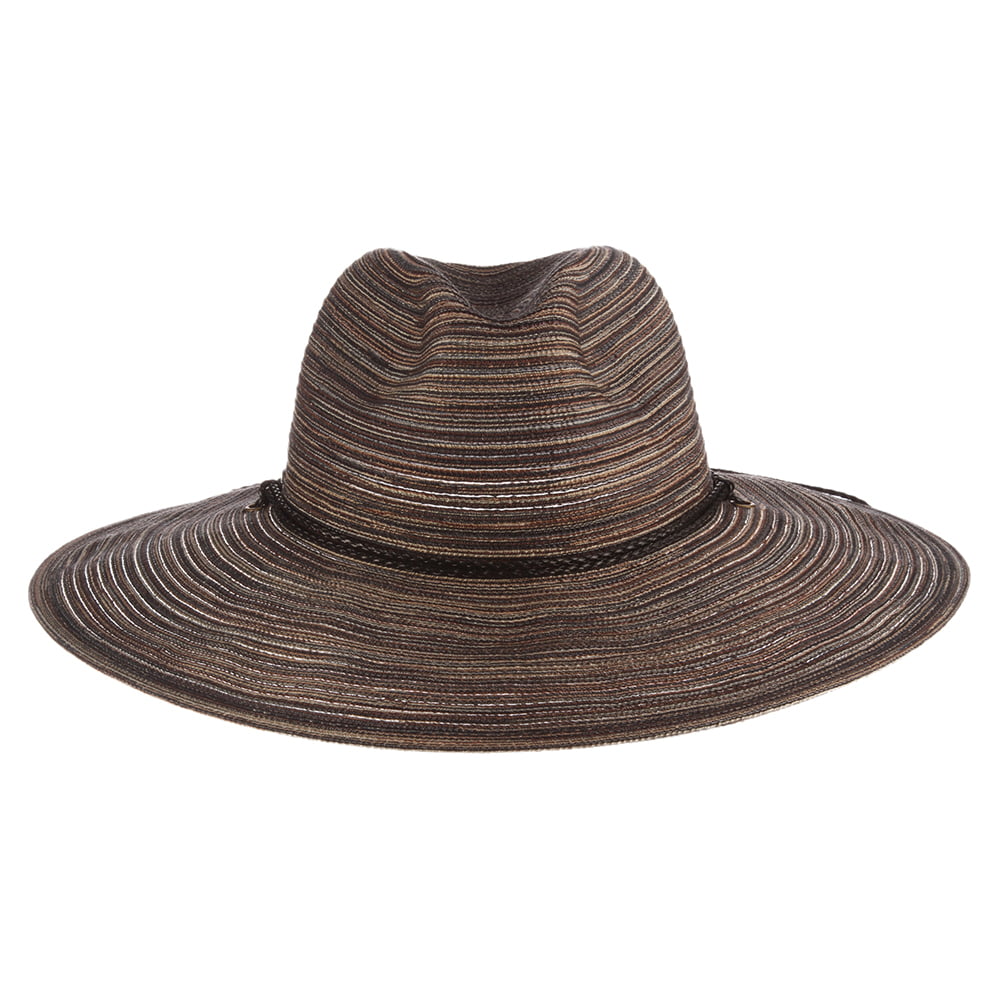 Scala Hats Paignton Safari Fedora Hat - Black