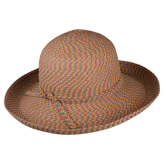 sur la tête Womens Traveller Packable Sun Hat - Multi-Coloured